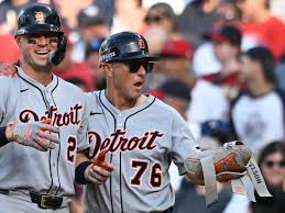 Players celebrating on the field.